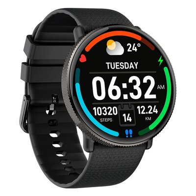 SMARTWATCH COOL FOREST SILICONA NEGRO AMOLED C/LLAMADAS