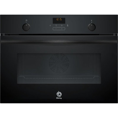 .AT.HORNO COMPACTO BALAY 3CB5159N3 MULT.7 A HIDRO 45CM 47L CRIST.NGO