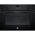 .AT.HORNO COMPACTO BALAY 3CB5159N3 MULT.7 A HIDRO 45CM 47L CRIST.NGO