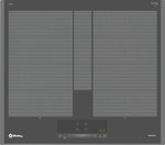 .AT.INDUCCION BALAY 3EB960AH 4F Z.FLEX 7400W 60CM ANTRACITA