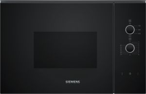 .AT.MICROONDAS INT. SIEMENS BF520LMA1 20L S/GRILL HIDRO 38CM CRIST.NGO