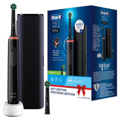 DENTAL ORAL B PRO 3 3500 NEGRO + ESTUCHE