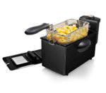 FREIDORA PRINCESS 182731 3L INOX PINTADO NEGRO (PR)
