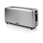 TOSTADOR PRINCESS 142405-PR LARGO ANCHO 1 RANURA 1000W INOX