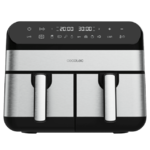FREIDORA SIN ACEITE CECOTEC 03489 CECOFRY ADVANCE 9000 INOX 9L (4,5+4,5L)