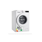 LAVADORA LG F4WR5009A3W 9KG 1400RPM A C/VAPOR INV. BCA