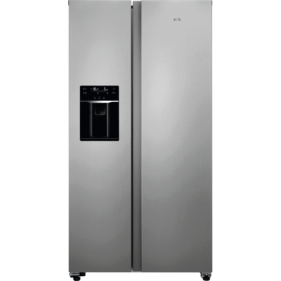 .AT.AMERICANO AEG ORX9V351DU 177X90 NF D DISP.AGUA/HIELO INVERTER 332L INOX