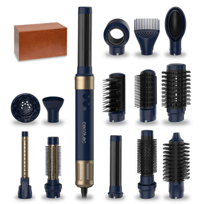 CEPILLO MOLDEADOR CECOTEC 00253 BAMBA CERAMICCARE 14IN1 AIRGLAM BLUE 1400W
