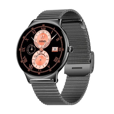 SMARTWATCH COOL ULTRATHIN NEGRO + 2 CORREAS AMOLED C/LLAMADAS ULTRAFINO
