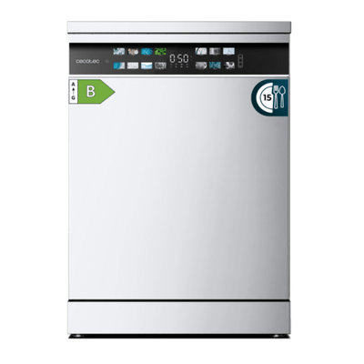 LAVAVAJILLAS CECOTEC 00222 BOLERO AGUAZERO 6700 15CUB B 3ªBANDEJA INVERTER PLUS