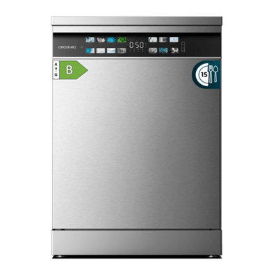 LAVAVAJILLAS CECOTEC 00223 BOLERO AGUAZERO 6700 15CUB B 3ªBANDEJA INVERTER PLUS INOX