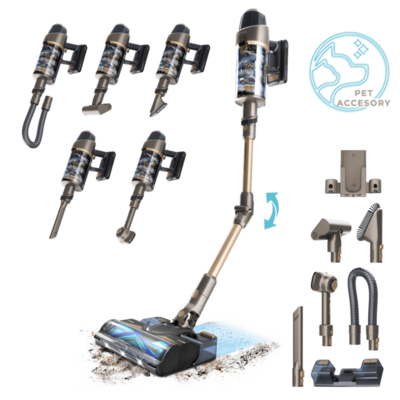 ESCOBA CECOTEC 00666 CONGA ROCKSTAR 12500 STELLAR AQUAPET FLEX 700W AUT.100MIN