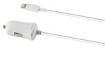 CARGADOR COCHE KSIX IPHONE 1A BCO.B0914CR01