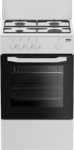 .AT.COCINA BEKO CSG 42009 DW GAS 4F C/HORNO GAS 50X50