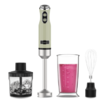 BATIDORA CECOTEC 03946 POWER RETROGREEN 1200MAX CREAM&CRUSH 1200W COMPLETA