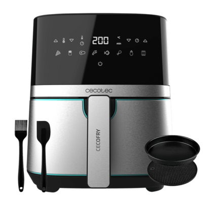 FREIDORA S/ACEITE CECOTEC 03317 FULL INOX 5500 PRO 5,5L C/ACC
