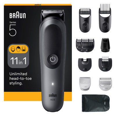 BARBERO/CORTAPELO BRAUN AIO5560 S5 ALL IN 11EN1 AUT.120MIN