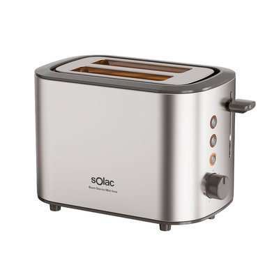 TOSTADOR SOLAC S96006600 TL5423 870W 2 RANURAS PAN MOLDE 870W INOX