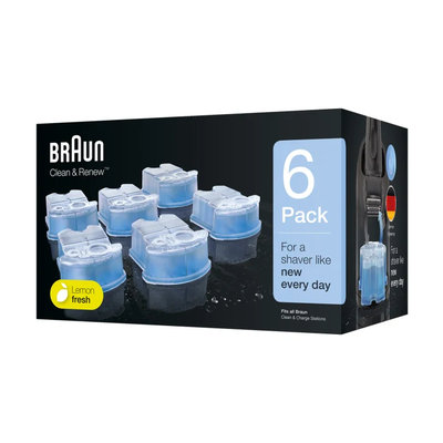CARTUCHO LIMPIADOR BRAUN CCR6 MIX BOX