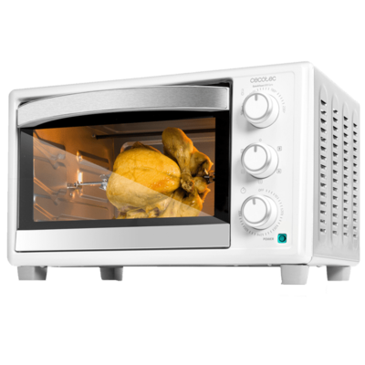 HORNO SOBREMESA CECOTEC 03814 BAKE&TOAST 3090 WHITE GYRO 30L 1500W