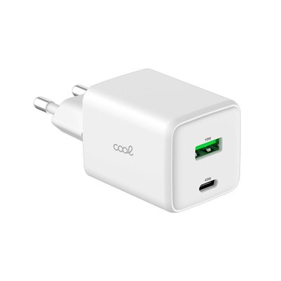 CARGADOR RED COOL ULTRA FAST DUAL (PD) TIPO-C + USB 45W GAN BCO