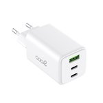 CARGADOR RED COOL ULTRA FAST PD PORT X3 2X TIPO-C + 1X USB 65W GAN BCO