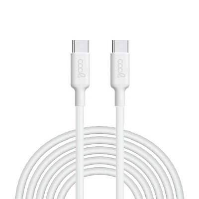 CABLE COOL USB TIPO-C A TIPO-C 3M 3AMP BCO