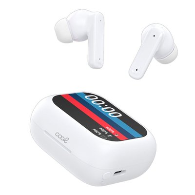 AURICULAR COOL STEREO BLUETOOTH EARBUDS LCD AMBIENT BCO