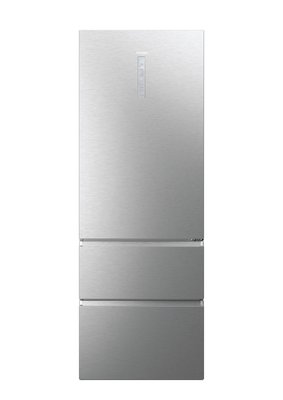 .AT.COMBI FRENCH DOOR HAIER HTW7720BNMM 201X70 NF B INVERTER DISP. 486L INOX