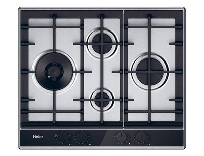 .AT.PLACA GAS HAIER HAHG6D5TX 4F C/WOK 60CM INOX