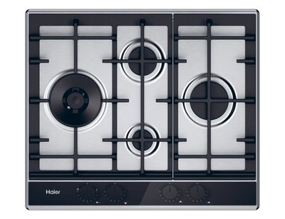 .AT.PLACA GAS HAIER HAHG6D5TX 4F C/WOK 60CM INOX
