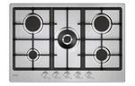 .AT.PLACA GAS CANDY CHG74WTX 5F C/WOK HON 75CM INOX