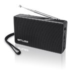 RADIO MUSE M-030 R PORTATIL ANALOGICA NEGRA
