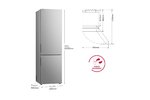 COMBI LG BLANCA GBV22NCDPY 203X59,5 NF D 387L INOX