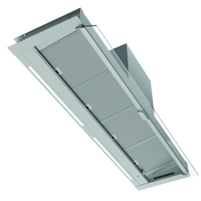 .AT.CAMPANA INT. CATA 02181310 CORONA X NO DRIP 120 A 766M3/H INOX 110CM