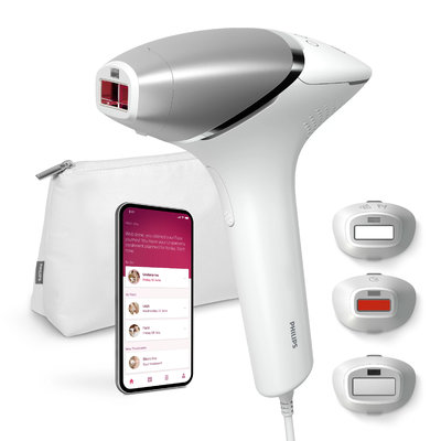DEPILADORA PHILIPS CUIDADO PERSONAL BRI946/00 LLUMEA SERIE 8000 SENSEL Q 3 ACCESORIOS