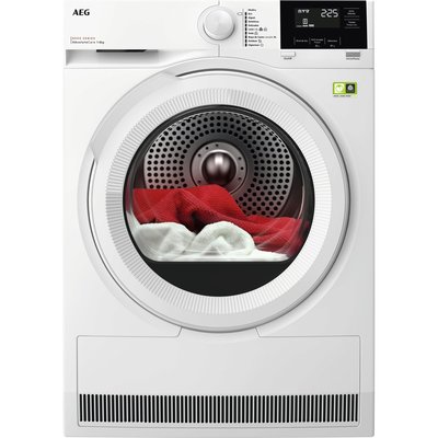 .AT.SECADORA BOMBA CALOR AEG TR818A2PB 8KG A+++-10% INVERTER