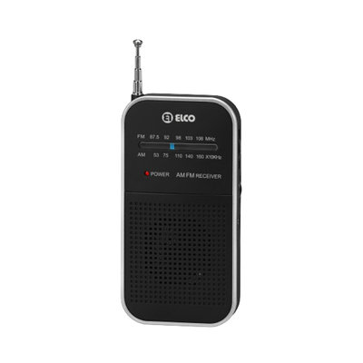 RADIO TRANSISTOR ELCO PD715 PLATA