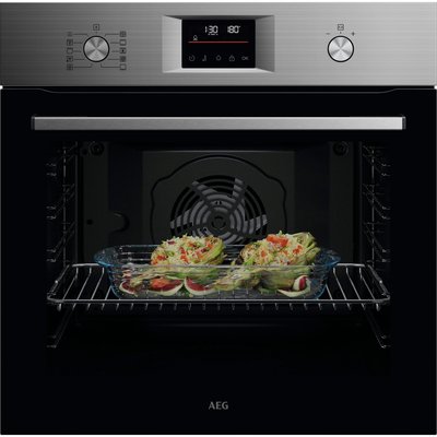 HORNO AEG GU5PB43FSM MULTI.9 A++ PIRO GUIA TELESC. 72L INOX