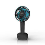 VENTILADOR DE MANO SOGO VEN-SS-21450 PORTATIL RECARGABLE 4W NGO/AZUL