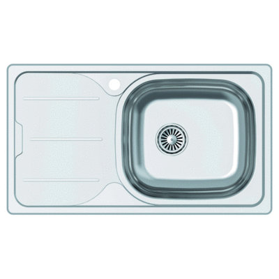 .AT.FREGADERO CATA 02625022 CDS-1 EI /A 76X43,5 S.ENCIMERA INOX