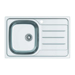 .AT.FREGADERO CATA 02625016 CDL-1 ED /A 79X50 S.ENCIMERA INOX