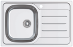 .AT.FREGADERO CATA 02625016 CDL-1 ED /A 79X50 S.ENCIMERA INOX