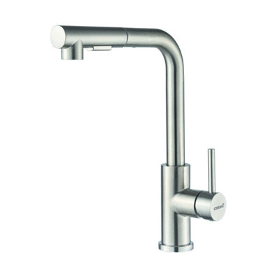 .AT.GRIFO CATA 02500302 XSE X /B MONOMANDO EXTRAIBLE INOX SATINADO