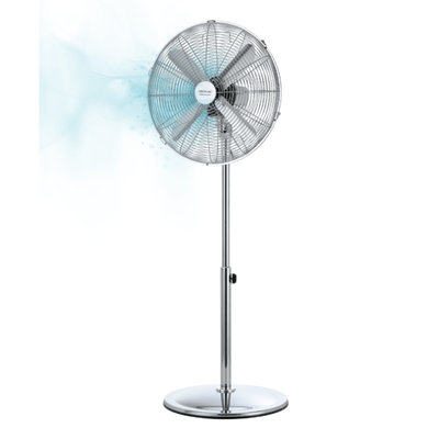 VENTILADOR PIE CECOTEC 08235 ENERGYSILENCE 620 RETROSTYLE 4 ASPAS 16'' 50W