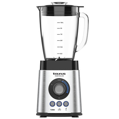 BATIDORA VASO TAURUS 912472000 POWER TOTAL 2000 2,2L 2000W