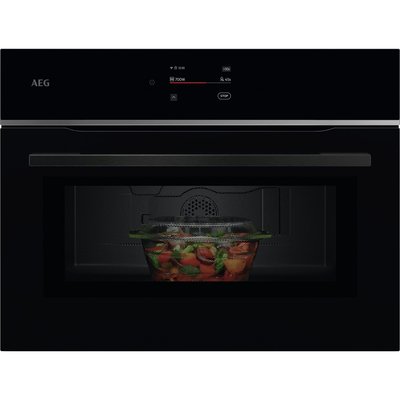 .AT.HORNO COMPACTO AEG TM7NK721B MULT.7 MICRO GRILL WIFI 45CM 44L INOX