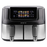 FREIDORA SIN ACEITE EMERIO AF-132787 9L (4,5L+4,5L) DUAL ZONE 1700W