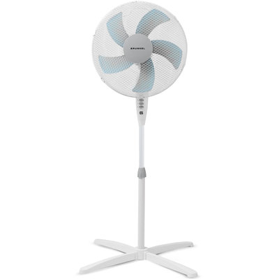 VENTILADOR PIE GRUNKEL FAN-165X 40CM 50W 5 ASPAS BCO