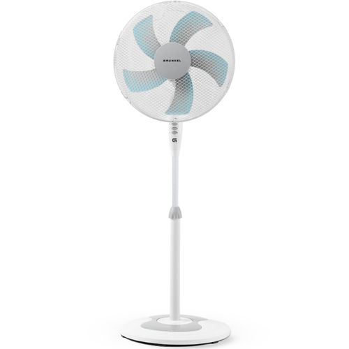VENTILADOR PIE GRUNKEL FAN-165R 40CM 50W 5 ASPAS B.REDONDA BCO